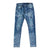 Premium Colored Paint Jeans (Light Stone Blue)