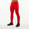 Premium Basic Skinny Jeans w/Knee Cuts (Red)