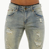 Premium Basic Distressed Skinny Jeans (Vintage)