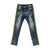 Premium Stripped Skinny Jean (Vintage/Gold)