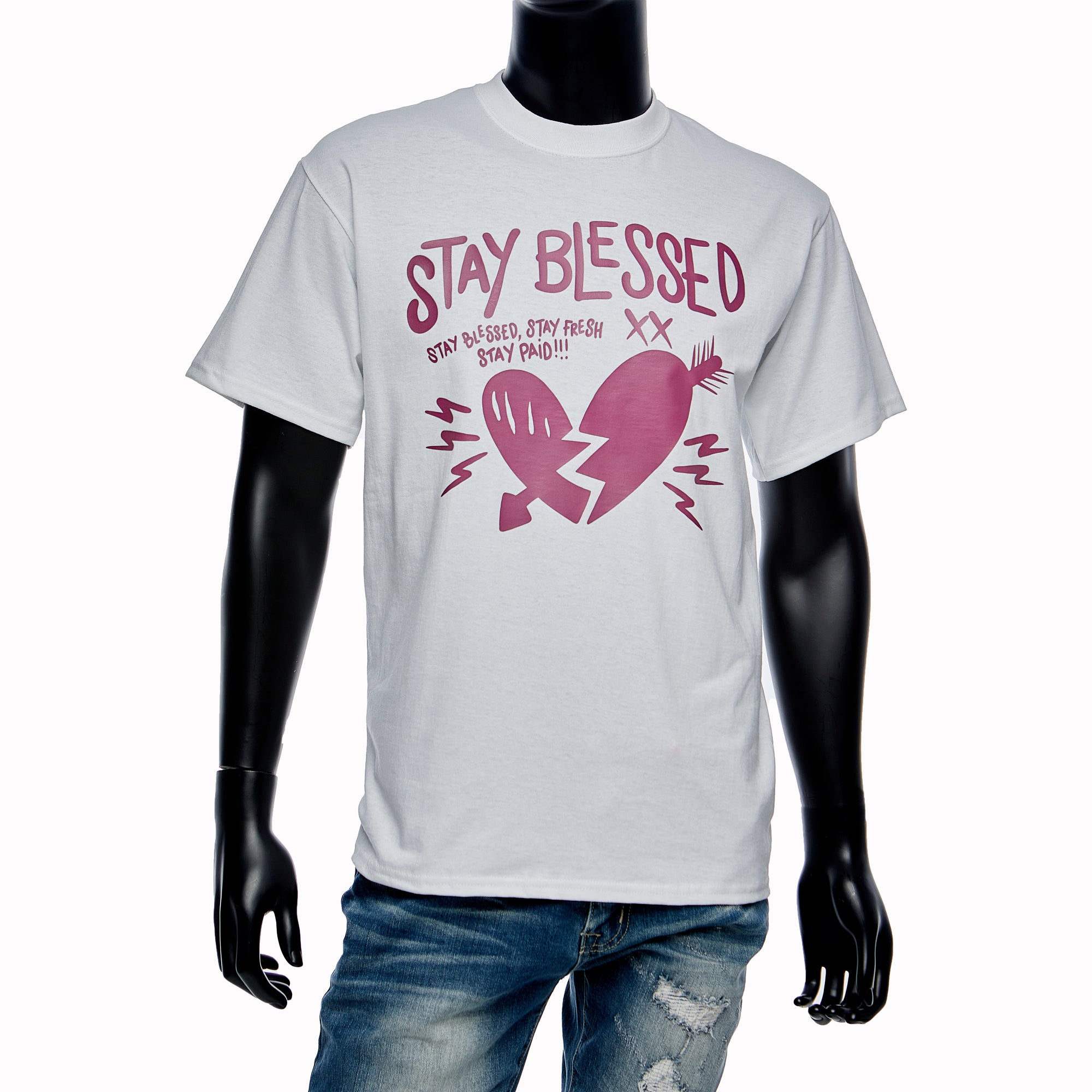 Stay Blessed Tee (White)