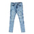 Premium Jeans w/ Side Pocket (Light Blue)