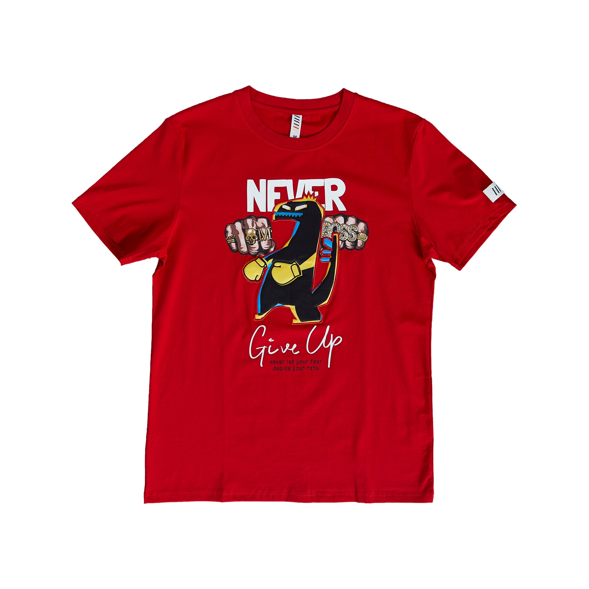 Never Give Up Tee (Red)
